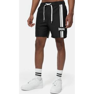 Lonsdale - Dalnessie - Shorts - Zwart/Wit - Normale Passform