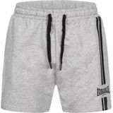 Lonsdale Ardcharnich Korte Broek - Marl Grey-Black - 90% Katoen 10% Viscose