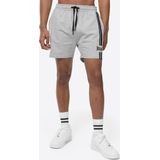 Lonsdale Ardcharnich Korte Broek - Marl Grey-Black - 90% Katoen 10% Viscose