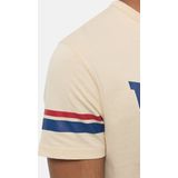Lonsdale T-Shirt Creich T-Shirt normale Passform Sand Navy Red