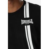 Lonsdale T-Shirt Inverbroom T-Shirt normale Passform Black White