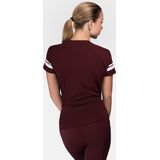 Shirt - Jersey - Ronde Hals - Logoprint - Kwartmouw