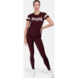 Shirt - Jersey - Ronde Hals - Logoprint - Kwartmouw