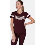 Shirt - Jersey - Ronde Hals - Logoprint - Kwartmouw