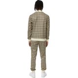 Lonsdale - Seabrook - Trainingsanzug - Geel/Bruin/Ecru - Smalle Pasvorm