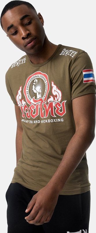 Benlee - Thailand - T-shirt - Zwart - 100% Gekamd Katoen