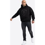 Sweater - Oversized - Groen - Katoen/Polyester - Met Geborduurd Logo