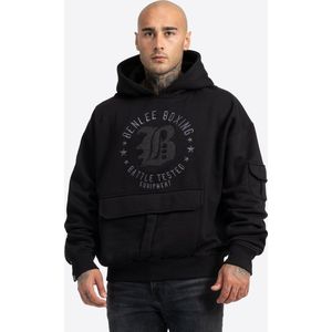 Sweater - Oversized - Fleece - Gekamd Katoen en Polyester - Geborduurd Logo