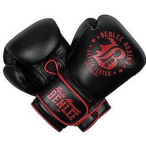 Benlee Sparring bokshandschoenen van leer TOXEY Spar Black/Red 14 oz