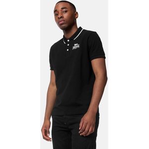 LONSDALE Ballygalley - Poloshirt - Zwart/Wit - Katoen