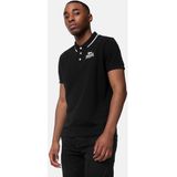 LONSDALE Ballygalley Poloshirt - Zwart/Wit - Katoen