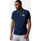 Lonsdale - Ballygalley - Poloshirt - Zwart/Wit - Korte Mouw