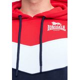 Lonsdale - Moyroukan Hoodie - Blauw - Katoen - Casual Herentrui
