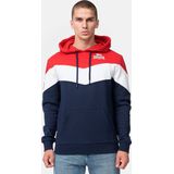 Lonsdale - Moyroukan Hoodie - Blauw - Katoen - Casual Herentrui