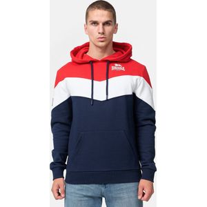 Lonsdale - Moyroukan Hoodie - Blauw - Katoen - Casual Herentrui