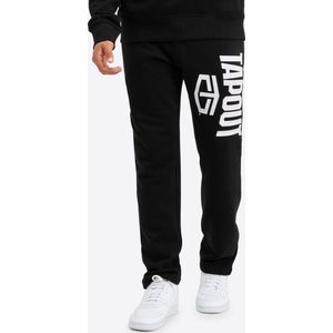 Tapout - Active Basic - Joggers - Zwart - Gemaakt van 80% Gekamde Katoen, 20% Polyester