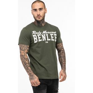 Benlee - T-Shirt Logo - Olive/White - Normale Passform