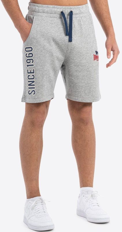 Lonsdale Shorts Skaill Shorts normale Passform Marl Grey/Navy/Red