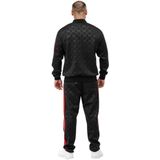 Tapout - Punkass Track - Trainingsanzug - Zwart/Rood - Normale Passform