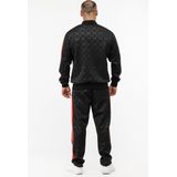 Tapout - Punkass Track - Trainingsanzug - Zwart/Rood - Normale Passform