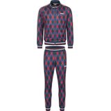 Lonsdale - Redford - Trainingsanzug - Navy/Red/Ecru - Slim Fit, Hoogwaardig Materiaal