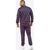 Lonsdale - Redford - Trainingsanzug - Navy/Red/Ecru - Slim Fit, Hoogwaardig Materiaal