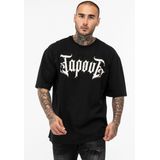 Tapout - T-shirt - Zwart - 100% Katoen - Ronde Hals en Prints