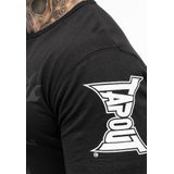 Tapout - Crewneck Shirt - Zwart - 100% Gekamd Katoen