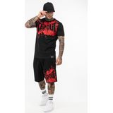 Tapout - Blashed - Shorts - Zwart/Rood - Normale Passform