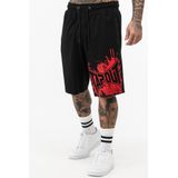 Tapout - Blashed - Shorts - Zwart/Rood - Normale Passform