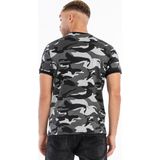 T-shirt - Camouflage - Katoen/Polyester - Regular Fit
