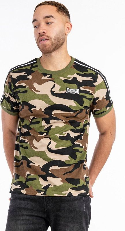 Lonsdale Heren-T-shirt normale pasvorm GUNNISTA