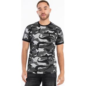 T-shirt - Camouflage - 60% Gekamd Katoen 40% Polyester - Regular Fit