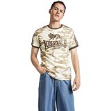 Lonsdale T-Shirt Cregneash T-Shirt normale Passform Camo Desert