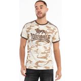 Lonsdale T-Shirt Cregneash T-Shirt normale Passform Camo Desert