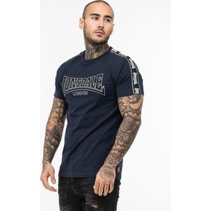 Lonsdale T-Shirt Vementry T-Shirt normale Passform Navy Black White