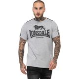 Lonsdale - Stour - T-shirt - Zwart - 100% Gekamd Katoen