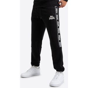 Lonsdale - Grutness - Joggingbroek - Zwart/Wit - Normale Pasvorm