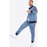 Lonsdale - Gairsay - Trainingsanzug - Blue Denim - Slanke Pasvorm, Duurzaam Materiaal