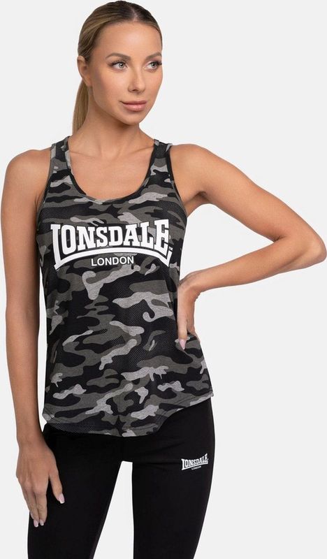 Lonsdale - Beaquoy - Singlet - Camo Grey
