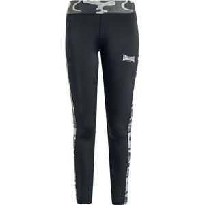 Lonsdale Damen Leggings Dorrery Leggings Camo Black