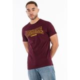 Lonsdale - Beanley - T-shirt - Zwart/Navy/Oxblood - Normale Passform - Dreierpack