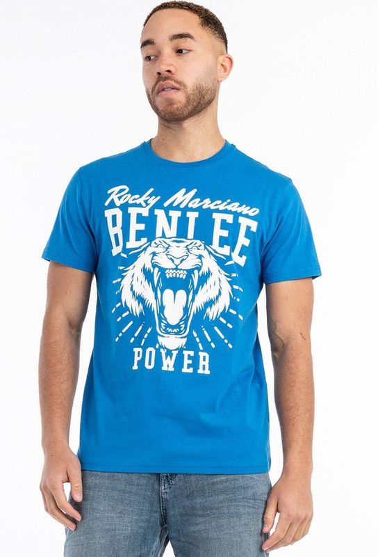 Benlee - Tiger Power - T-Shirt - Royal Blue/White - Normale Passform