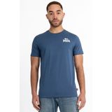 Lonsdale - Whiteness - T-shirt - Navy/White - Normale Passform