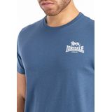 Lonsdale - Whiteness - T-shirt - Navy/White - Normale Passform