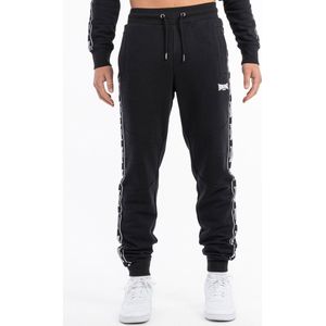 Lonsdale - Tenston - Joggingbroek - Zwart/Wit - Smalle Pasvorm