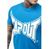 Tapout Shirt  royal blue/koningsblauw / wit