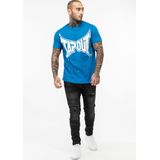 Tapout Shirt  royal blue/koningsblauw / wit