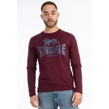 Lonsdale Longsleeve Ayrshire Langarmshirt normale Passform Doppelpack Dark Navy Oxblood