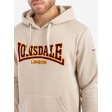 Lonsdale Herren Kapuzensweatshirt schmale Passform HOODED CLASSIC LL002